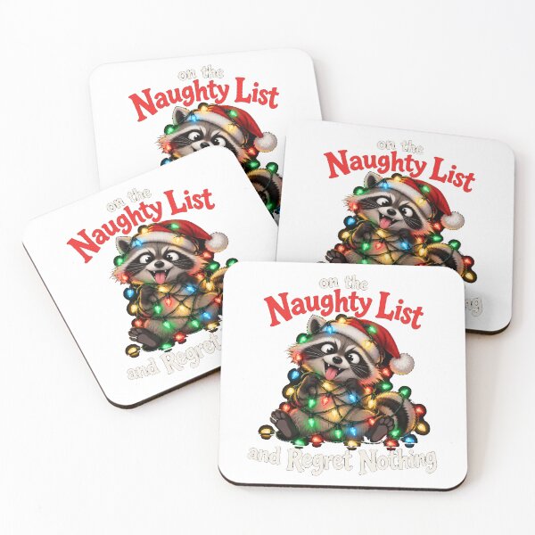 Item preview, On The Naughty List And Regret Nothing designed and sold by TheEndDesign.