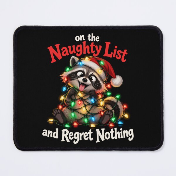 Item preview, On The Naughty List And Regret Nothing designed and sold by TheEndDesign.