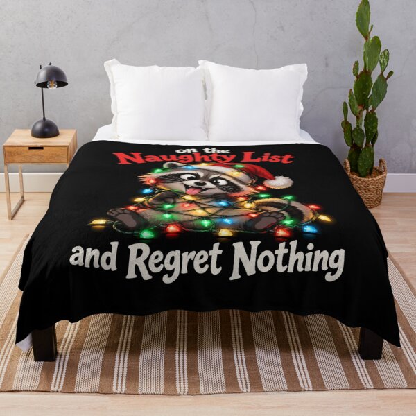 Item preview, On The Naughty List And Regret Nothing designed and sold by TheEndDesign.