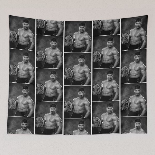 Item preview, Eddie Guerrero Black And White Inspired Wresting Wwe Art designed and sold by olangeindlay.