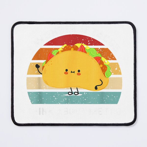 Item preview, I Wonder If Tacos Think About-Me Too Cute Taco Lovers T-Shirt designed and sold by FandMdesign.