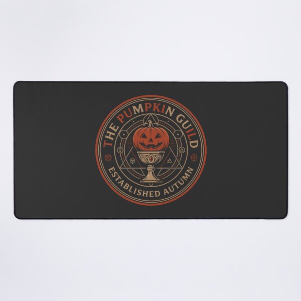 Item preview, The Pumpkin Guild Occult Halloween Emblem designed and sold by SplashTastic.