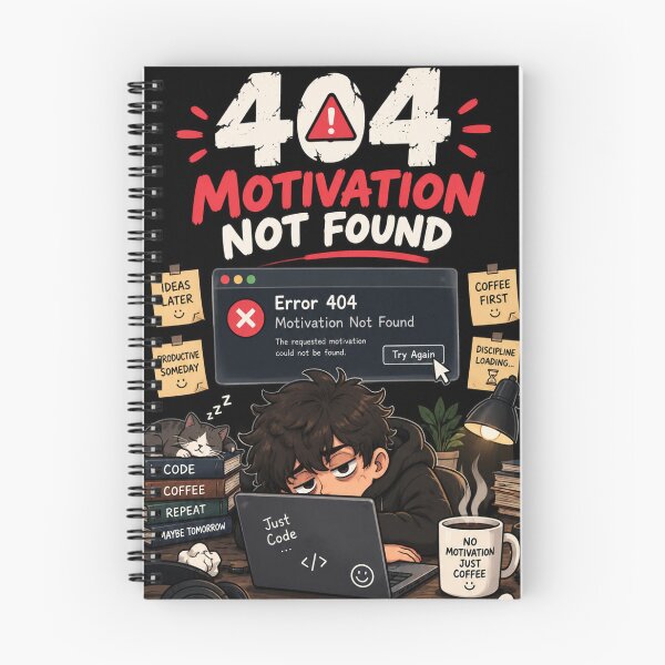 Item preview, 404 Motivation Not Found designed and sold by Debnath-style.