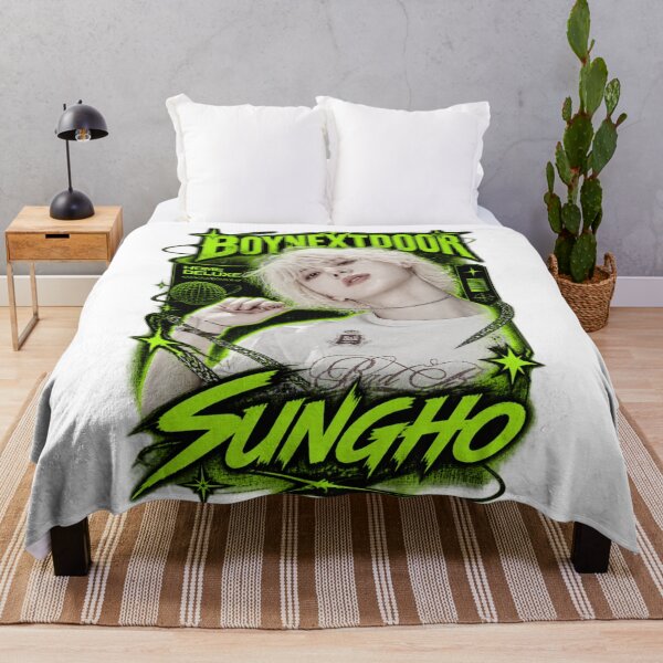 Item preview, BOYNEXTDOOR Sungho Home Deluxe Neon Green Streetwise designed and sold by Valeree Store.