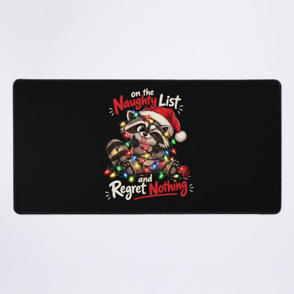 Item preview, On The Naughty List And Regret Nothing designed and sold by TheEndDesign.