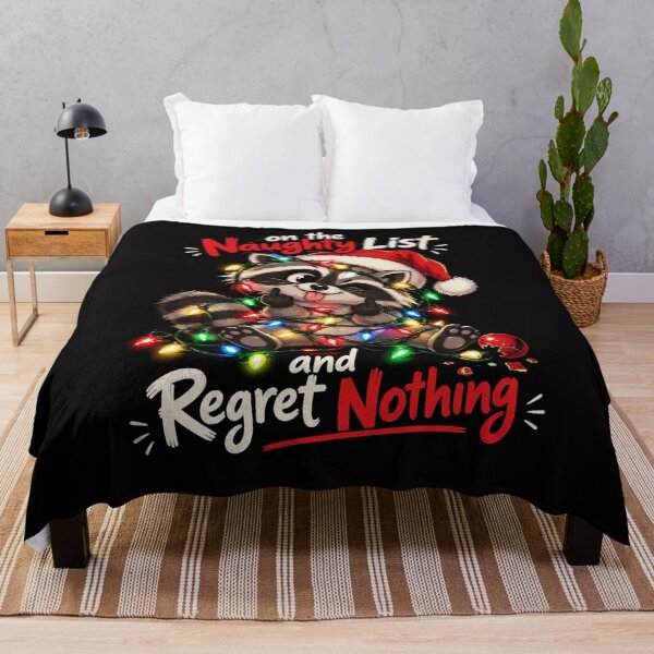 Item preview, On The Naughty List And Regret Nothing designed and sold by TheEndDesign.