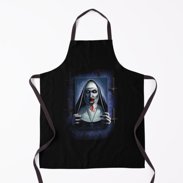 Item preview, The Nun Horror Movie Evil Demon Valak Blue Art designed and sold by arasijime.