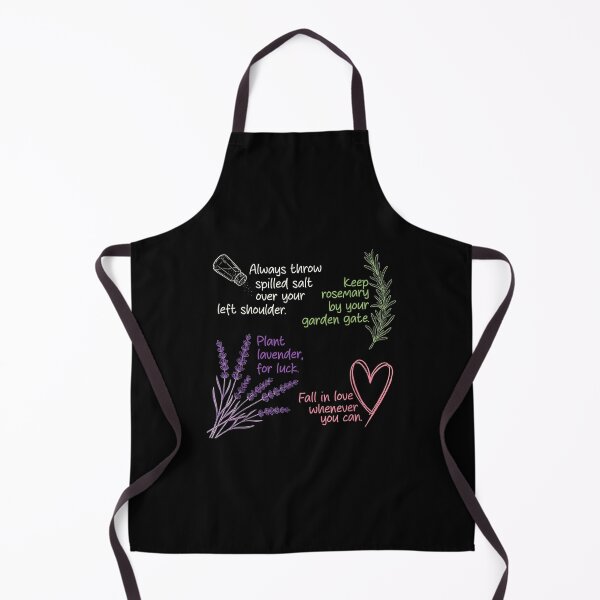 Item preview, Salt Rosemary Lavender Witchy Botanical Love Quote Graphic designed and sold by Nekoojimeo.