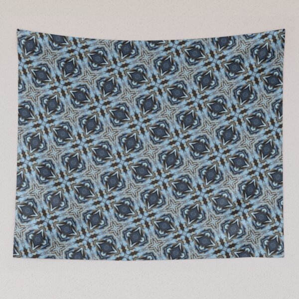 Item preview, Blue Frosty Pattern designed and sold by Shy Fractal Designs.