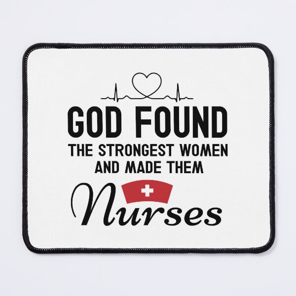 Item preview, God Found Strongest Women Nurses designed and sold by teeperfect.
