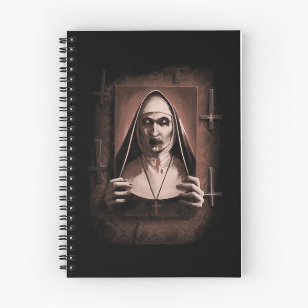Item preview, The Nun Horror Movie Evil Demon Valak Sepia Art designed and sold by arasijime.