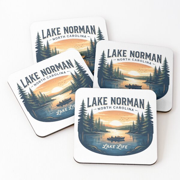 Item preview, Lake Norman North Carolina Lake Life T-Shirt | Outdoor Adventure Design designed and sold by Mathias Yakubu Design.