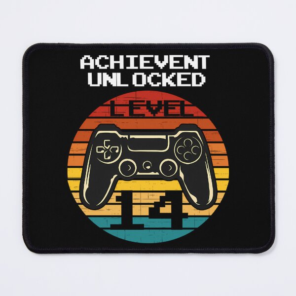 Item preview, Birthday Achievement Unlocked Level Up Gamer designed and sold by amm-yWescott.