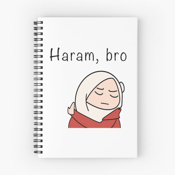 Item preview, Haram Bro Mad Hijabi Girl Meme Muslim Hijab designed and sold by duard-oClarke.