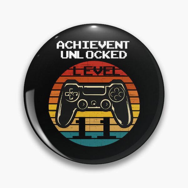Item preview, Birthday Achievement Unlocked Level Up Gamer designed and sold by amm-yWescott.