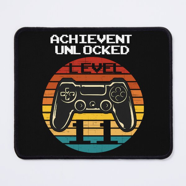 Item preview, Birthday Achievement Unlocked Level Up Gamer designed and sold by amm-yWescott.