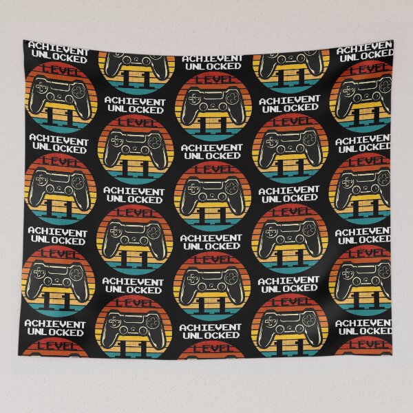 Item preview, Birthday Achievement Unlocked Level Up Gamer designed and sold by amm-yWescott.