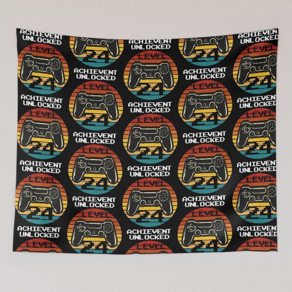 Item preview, Birthday Achievement Unlocked Level Up Gamer designed and sold by amm-yWescott.