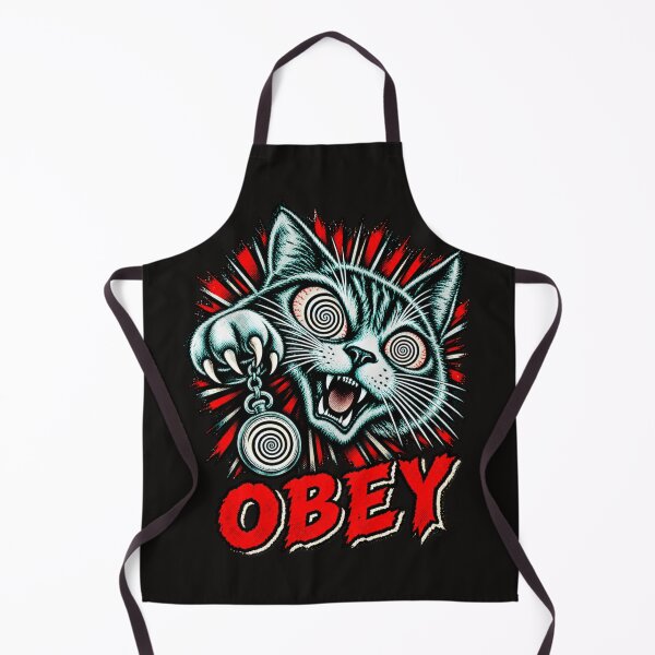 Item preview, Obey the Hypno-Cat designed and sold by Sanctum Icons.
