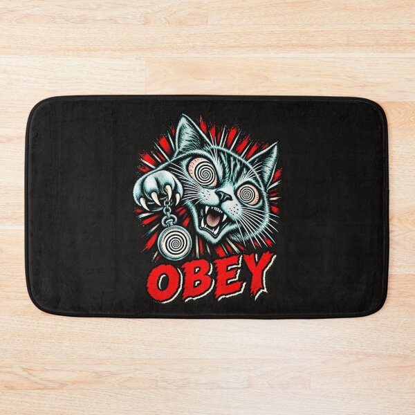 Item preview, Obey the Hypno-Cat designed and sold by Sanctum Icons.