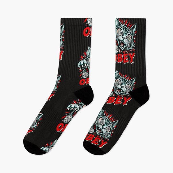 Item preview, Obey the Hypno-Cat designed and sold by Sanctum Icons.