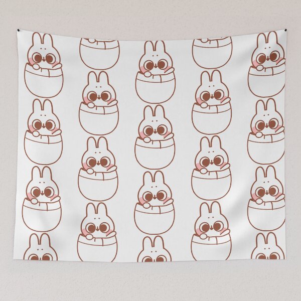 Aperçu de l'œuvre T-shirt lapin à poche lapin créée et vendue par essicaundbe-rg.