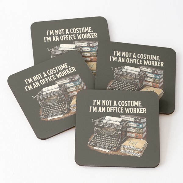 Item preview, The Bureaucrat | Vintage Typewriter Office Worker designed and sold by HexOne.