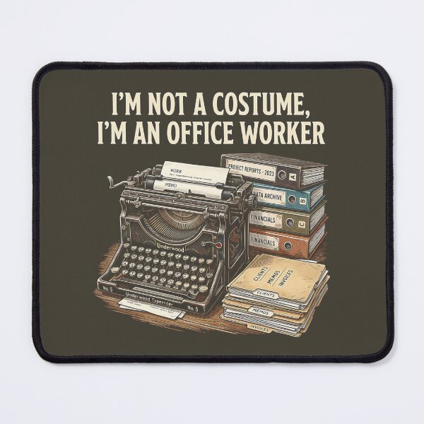 Item preview, The Bureaucrat | Vintage Typewriter Office Worker designed and sold by HexOne.