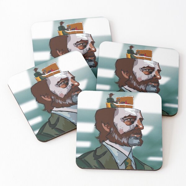 Item preview, Harrier Du Bois Severance Parody – Disco Elysium Art designed and sold by · GAMING SOUL ·.