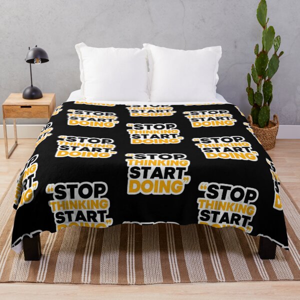Item preview, Stop Thinking - Start Doing designed and sold by italiad-oll.