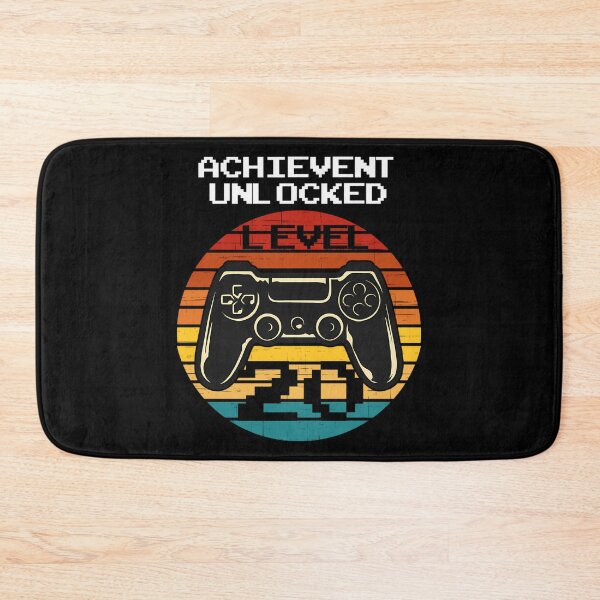 Item preview, Birthday Achievement Unlocked Level Up Gamer designed and sold by amm-yWescott.