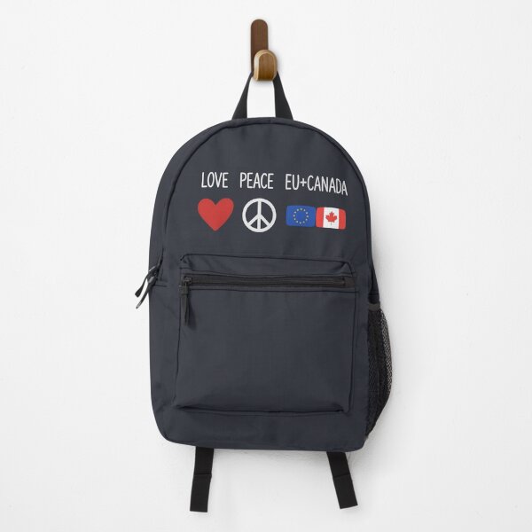 Item preview, Love Peace EU Canada designed and sold by HowToCanadian.