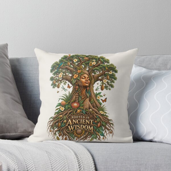 Item preview, Rooted in Ancient Wisdom | Sacred Baobab Tree | Mother Nature Art designed and sold by 'VARI'.