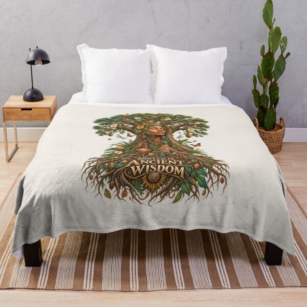 Item preview, Rooted in Ancient Wisdom | Sacred Baobab Tree | Mother Nature Art designed and sold by 'VARI'.
