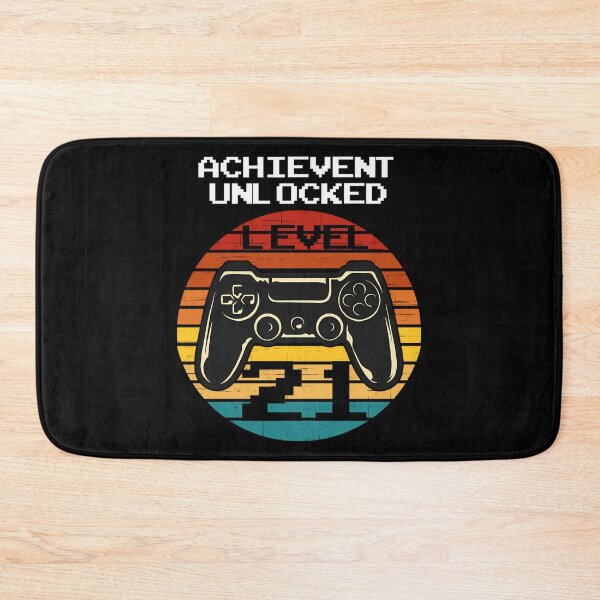 Item preview, Birthday Achievement Unlocked Level Up Gamer designed and sold by amm-yWescott.