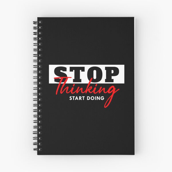 Item preview, Stop Thinking Start Doing  designed and sold by italiad-oll.