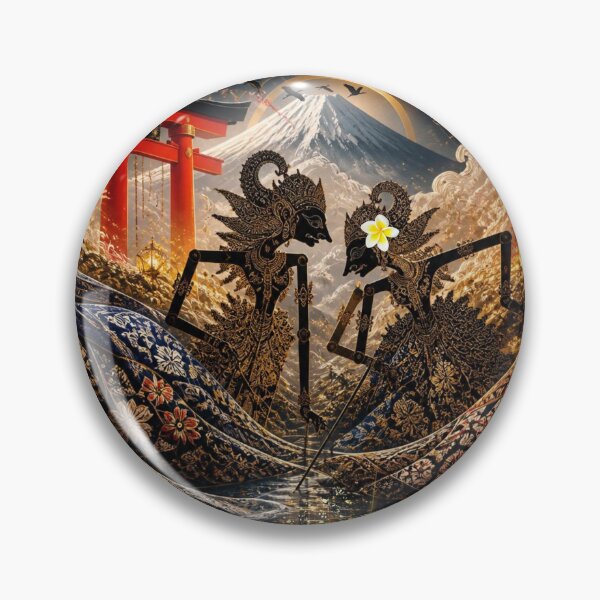 Artikelvorschau, Golden Wayang und Fantasy Torii Gate Sakura Dream entworfen und verkauft von ChotipahArt.