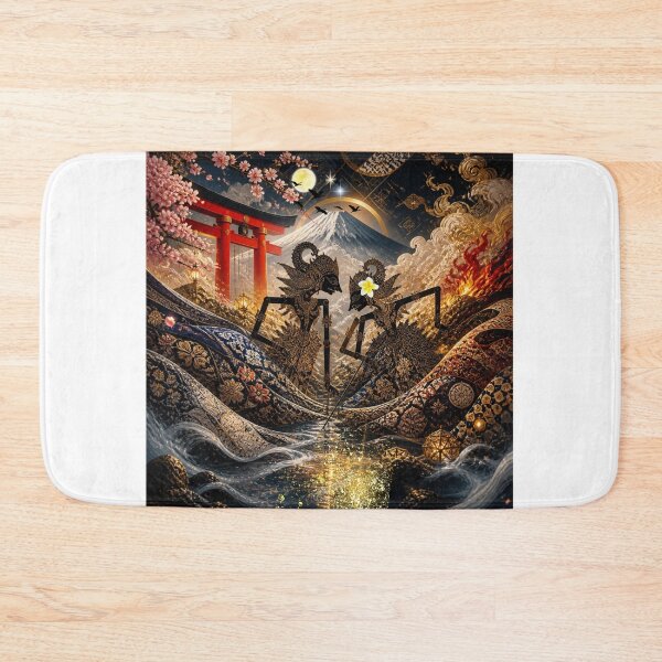 Item preview, Golden Wayang and Fantasy Torii Gate Sakura Dream designed and sold by ChotipahArt.