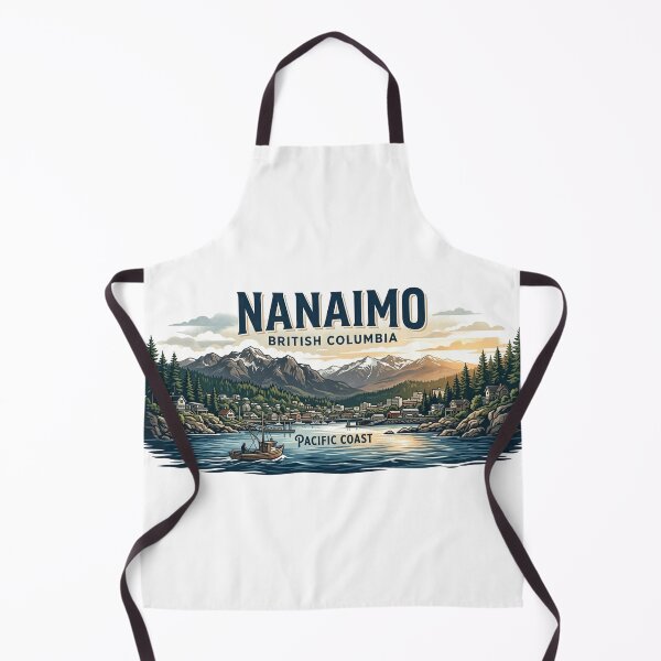 Item preview, Nanaimo British Columbia Coastal Travel T-Shirt | Pacific Northwest Art designed and sold by Mathias Yakubu Design.