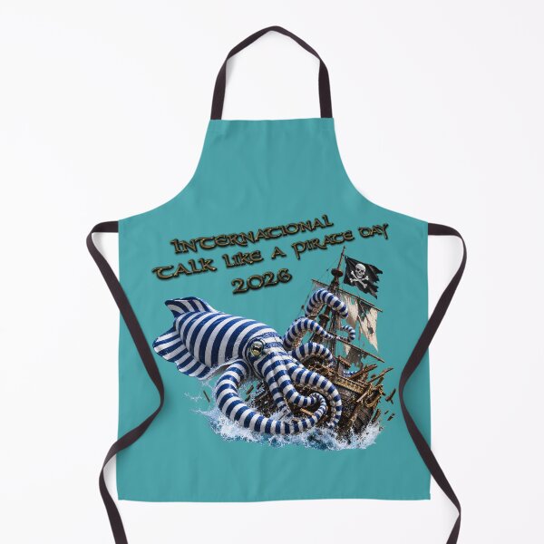 Item preview, Hidden Cuttlefish Nautical Stripe Pirate Ship designed and sold by zenjiinspired.