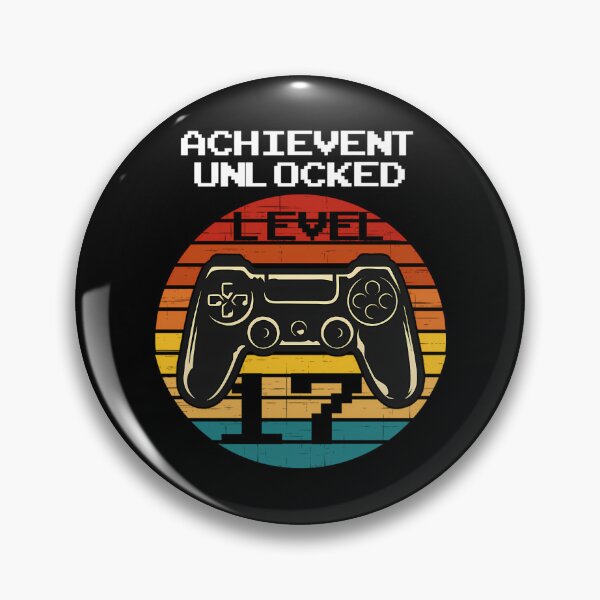 Item preview, Birthday Achievement Unlocked Level Up Gamer designed and sold by amm-yWescott.