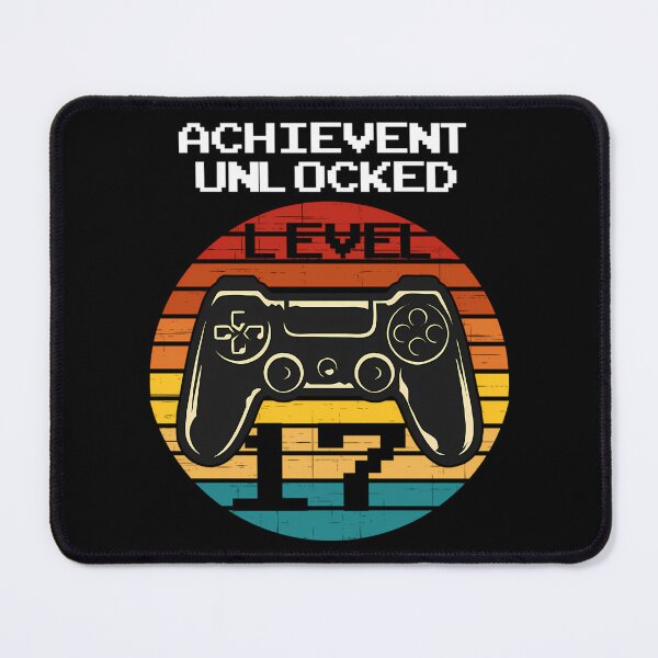 Item preview, Birthday Achievement Unlocked Level Up Gamer designed and sold by amm-yWescott.