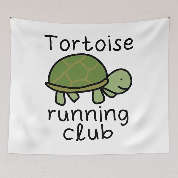 Item preview, Tortoise running club designed and sold by fluffyfamcraft.