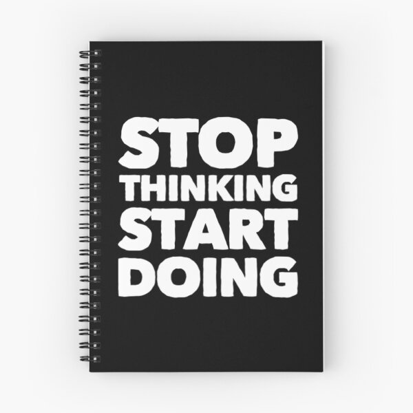 Item preview, Stop Thinking Start Doing designed and sold by italiad-oll.