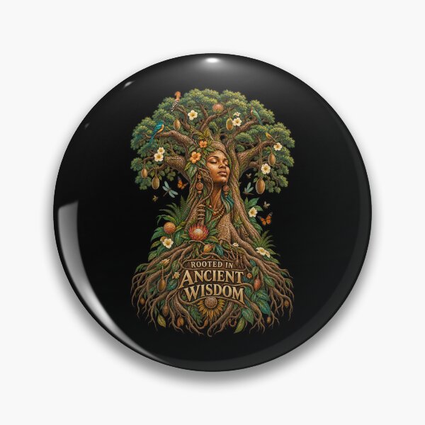 Item preview, Rooted in Ancient Wisdom | Sacred Baobab Tree | Mother Nature Art designed and sold by 'VARI'.