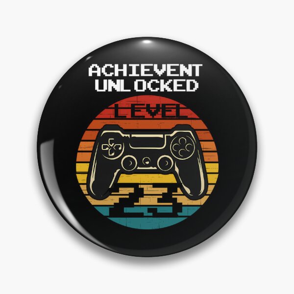 Item preview, Birthday Achievement Unlocked Level Up Gamer  designed and sold by amm-yWescott.
