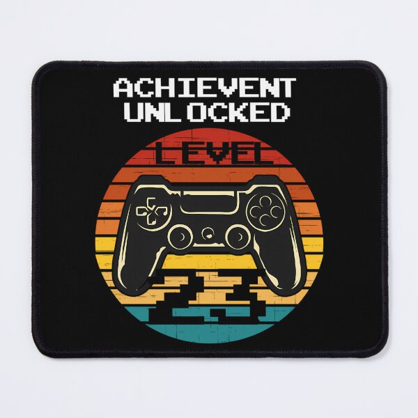 Item preview, Birthday Achievement Unlocked Level Up Gamer  designed and sold by amm-yWescott.