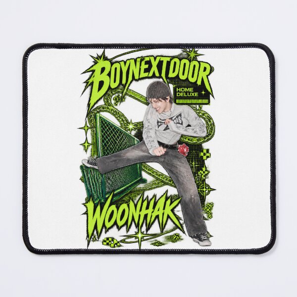 Item preview, Bold Neon Typography Woonhak Home Deluxe Era designed and sold by Valeree Store.