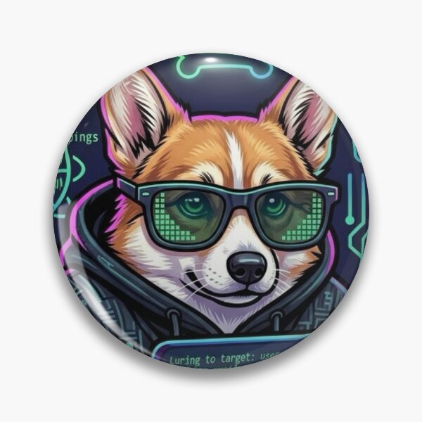 Artikelvorschau, Der Phishing-Hacker-Hund – Cybersicherheitshumor entworfen und verkauft von  BreedCraft Studio.
