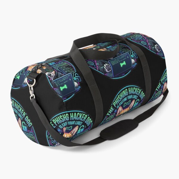 Item preview, The Phishing Hacker Dog Cybersecurity Humor designed and sold by  BreedCraft Studio.